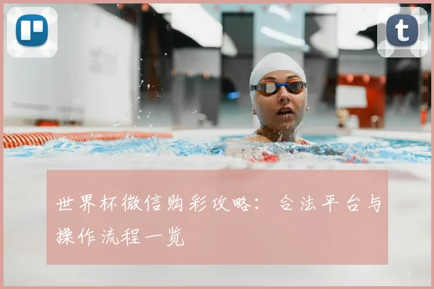 世界杯微信购彩攻略：合法平台与操作流程一览
